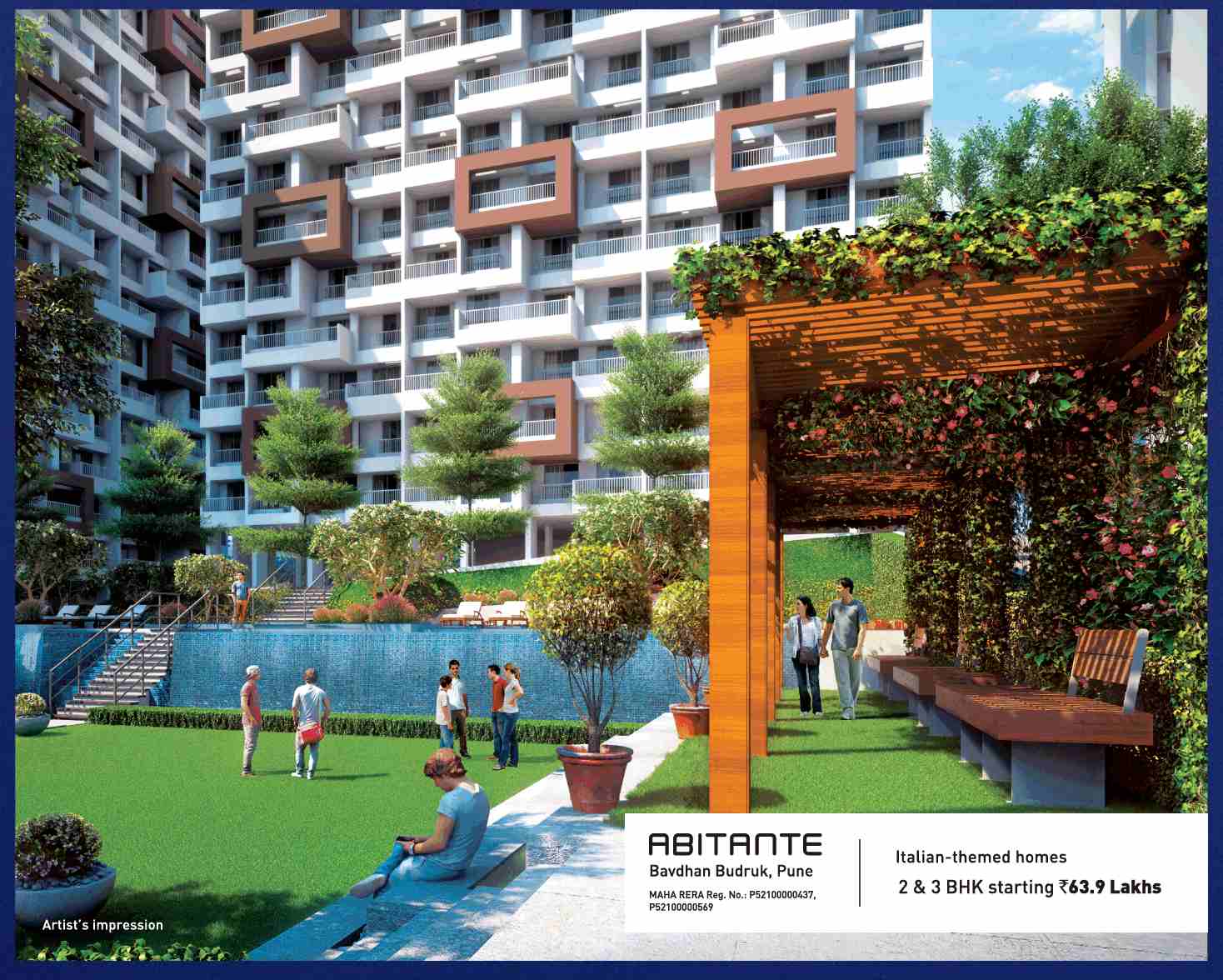 Book Italian themed homes starting @ Rs. 63.9 Lacs at Puraniks Abitante in Pune Update
